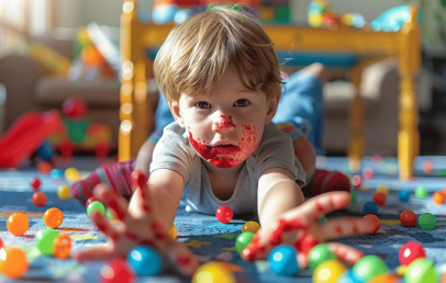 Le syndrome pied main bouche est très contagieux