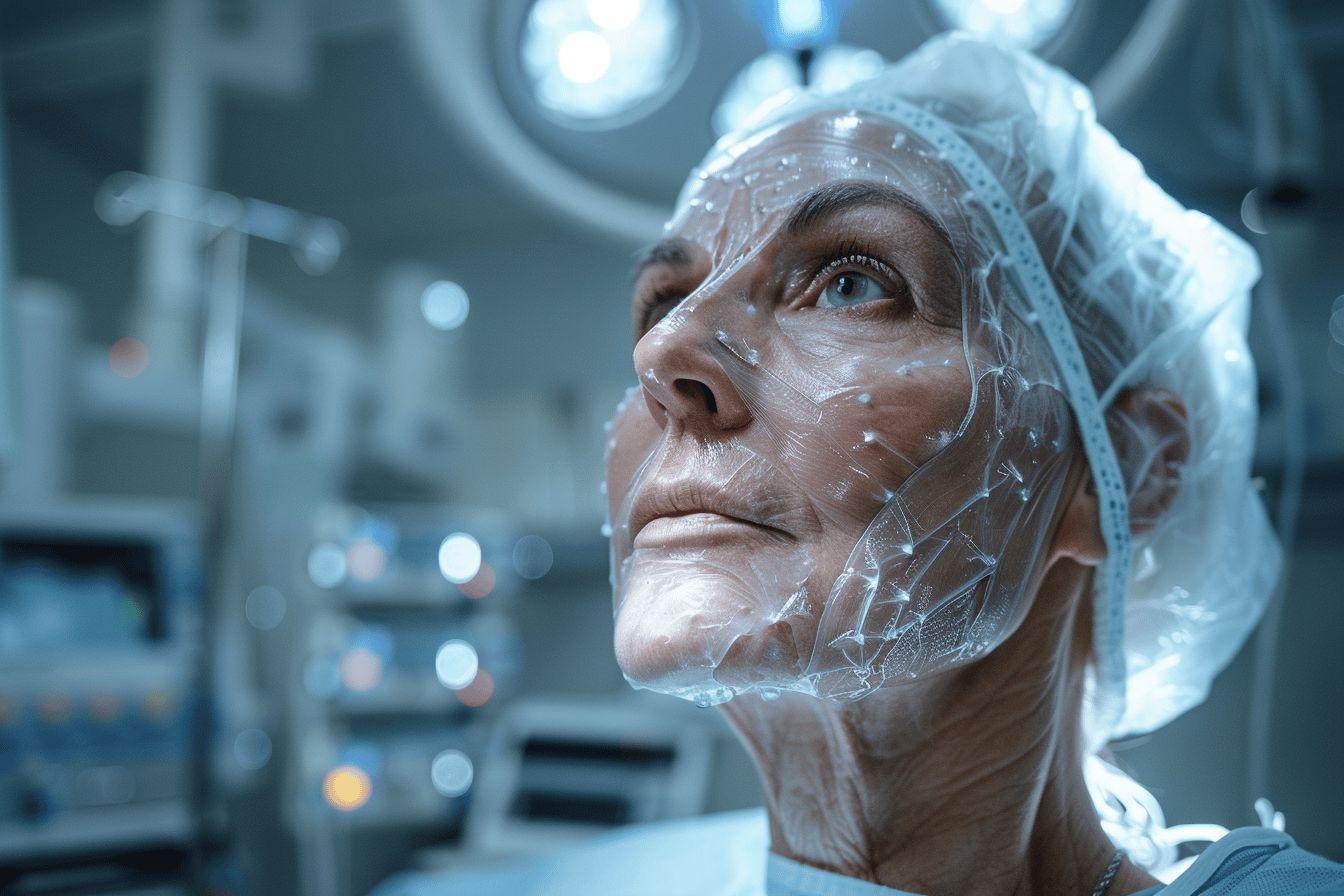 Lifting cervico-facial : techniques et intervention