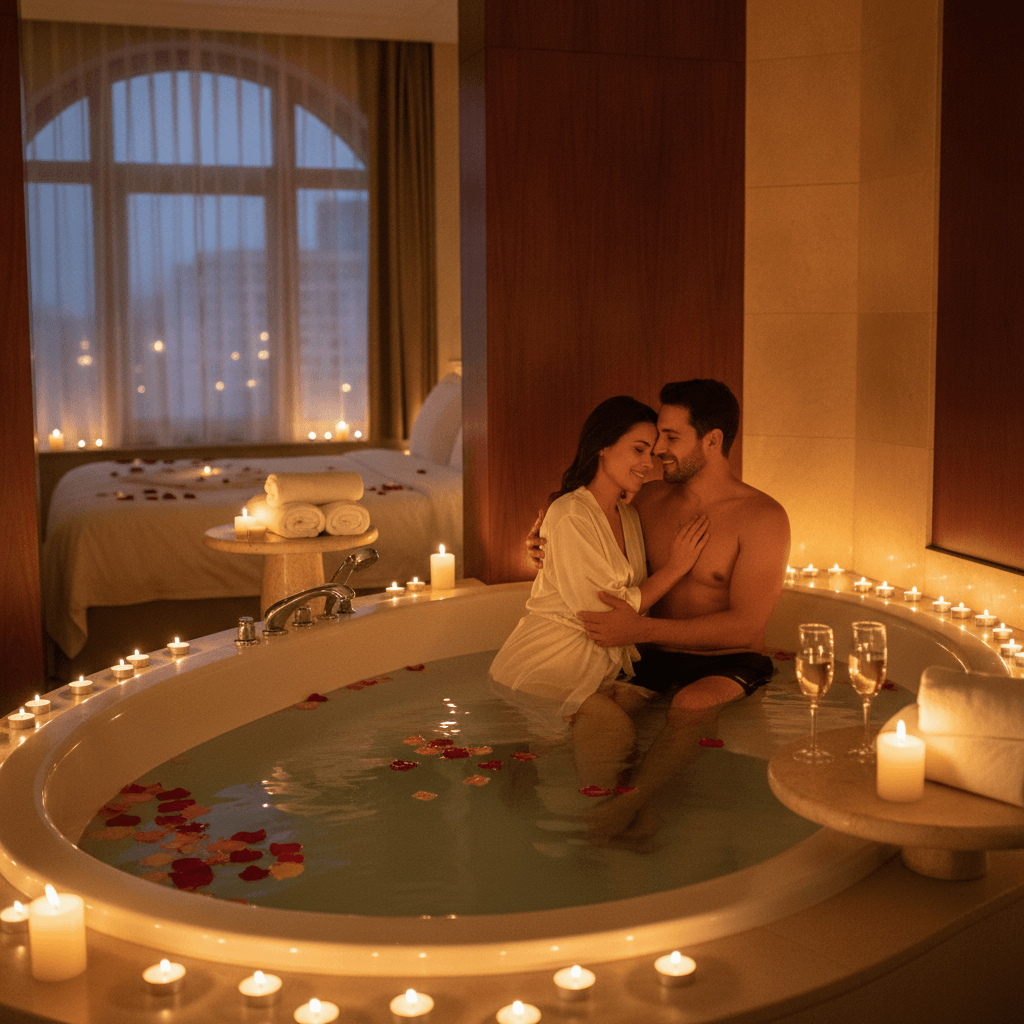 Quelles sont les occasions idéales pour réserver un hôtel romantique avec jacuzzi privé ?